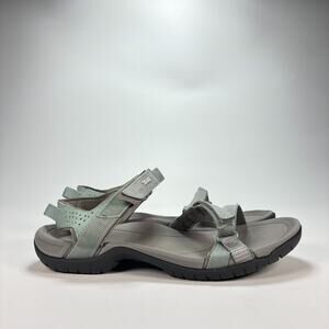 Teva Verra Gray Blue Sandals Outdoor Hiking Sport Shoes 1006263 Women’s Size 7